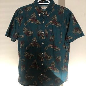 Hollister Short Sleeve Button Down Shirt